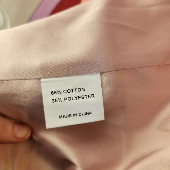 LUXEDRESS Geometric Print Blazer in Pink, White, Red Abstract, Size Small - Picture 14 of 15